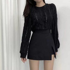 Women's black skirt